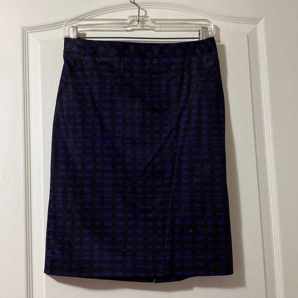 Jocob purple and black pencil skirt size 0 - Picture 1 of 6